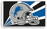 Detroit Lions 3x5 Helmet Flag