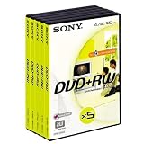 Review Sony 5DPW120AVD / Sony DPW 120AVD - 5 x DVD+RW - 4.7 GB 1x - DVD video box - storage media