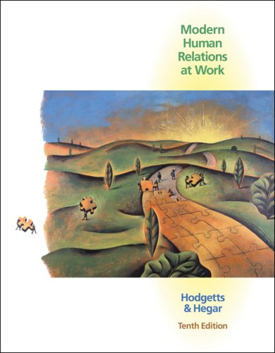 Modern Human Relations at Work (with InfoTrac )