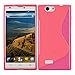 kwmobile TPU SILICONE CASE for ZTE Blade L2 Design S Line dark pink transparent - Stylish designer case made of premium soft TPU