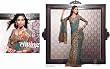 Anarghya Lehenga Saree / Sari fabric for Party wear with Free Jewelry and double blouse