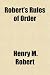 Books : Robert's Rules of Order