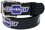 Chevy Bowtie w/Text - OSFM Leather Belt