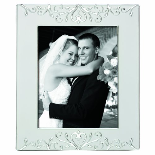 Lenox Opal Innocence Scroll 8 by 10 Frame