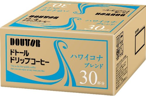 ドトール ドリップコーヒーハワイコナブレンド 6.5g×30P