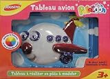 Joustra - 42081 - Loisir Créatif - Patatoon Tableau - Avion