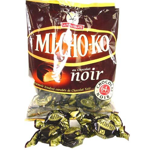 Michoko Caramel Candies From France, 100 gr 3.5 oz bag, Six by La Pie Qui Chante