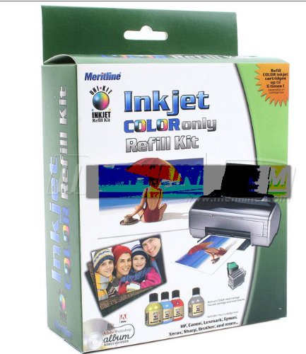 Uni-Kit Color Inkjet Refill Kit (Refills 3-10 