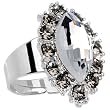 Romantic Marquise Adjustable Ring
