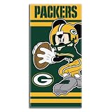 Green Bay Packers NFL Emblem Fiber Reactive Beach Towel