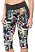 COCOLEGGINGS Nightmare Before Christmas Printed Capri Leggings Workout Tights M