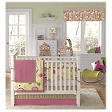 Bubble Gum 4 Piece Crib Bedding Set