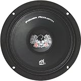 Power Acoustik Pro.658 Pro Mid Range Speakers [6.5; 170w; 8_]