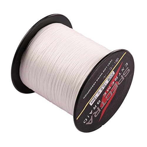 Spectra 100%Pe Braided Fishing Line 6-300Lb Test White 100m-2000m
