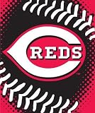 MLB Cincinnati Reds Stitch Raschel Throw Blanket