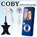Coby MP610-4G 4GB MP3 Player FM Radio Blue Bundle