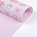 KLOUD City Baby Waterproof Washable Diaper Changing Mat Pad (Pink 27.5x19.5 inch)