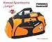 Sports : Kempa Handball Teambag / Sporttasche L, orange/marine