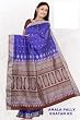 Dark Lavender Bangalore south Art Silk festival Saree / Sari