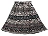 Boho Skirts Broomstick Tribal Earthy Ethnic Print Beach Holiday Chic