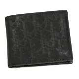 クリスチャン・ディオール(Christian Dior)・二つ折り財布・ジャガード二つ折り-2DLBC019-ブラック(黒)【並行輸入品】 Christian Dior 限定