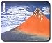 Hukusai: Mount Fiji - Mouse Pad