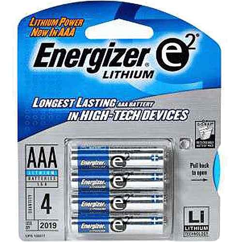 Energizer e2 Lithium Batteries - AAA by Energizer