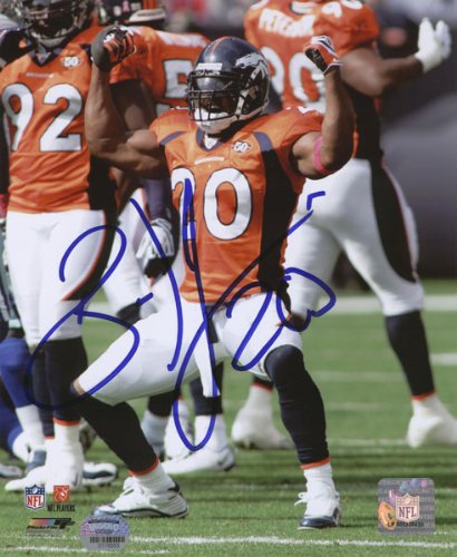 Brian Dawkins Denver Broncos Autographed 8x10 Photograph