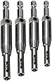KING DO WAY 4x HSS Self Centering Door Hinge Twist Wood Drill Bits 5/64''7/64''9/64''11/64''
