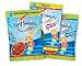 Surf Sweets Vegan Variety Pack, 2.75 Ounce (Pack of 12 - 4 Each of Sour Worms, Watermelon Rings and Fruity Bears)