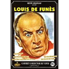 Coffret louis de Fun�s : dans l'eau qui fait des bulles ; courte tete ; un drole de caid ; la bande a papa ; les pissenlits par la racine