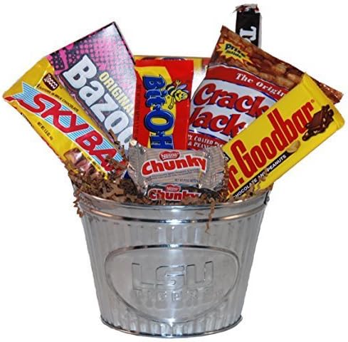 Louisiana State University Snack Bucket Gift Basket - Small