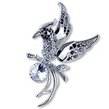 Eagle Clear Crystal Brooches And Pins