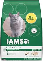 IAMS PROACTIVE HEALTH Senior Plus (11 Years Old and Older) Chicken Recipe Dry Cat Food 16 Pounds
