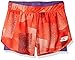 Skechers Girls' Big Print 2-in-1 Compression Short, Fiery Coral, Small