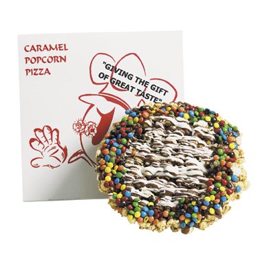 Caramel Popcorn Pizza by Top-Shelf Sweets n Gifts
