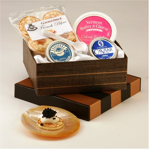 Persian Caviar Gift Basket by Bemka.com