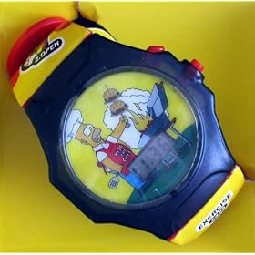The Simpsons - HOMER "Mmm... Burger..." Talking LCD Watch - 2002 Burger King Promo