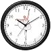 White Ballerina - Ballet Dancer No.1 - Wall Clock by WatchBuddy Timepieces (Black Frame)