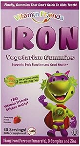 Vitamin Friends Iron Diet Supplement, 60 Count