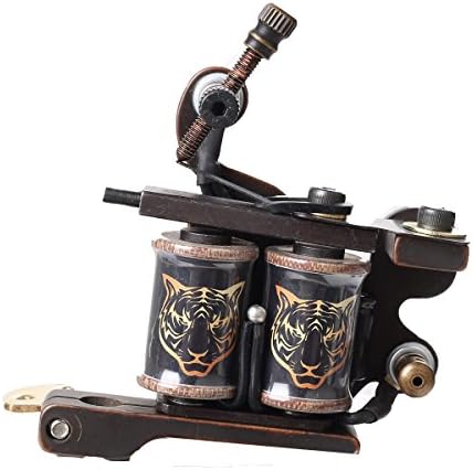 Pro CNC Precise Carving Bronze Tattoo Machine Gun Shader M109S