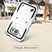 Galaxy S6 Active Case, [Heave Duty] **Slim Protection** i-Blason Armorbox [Dual Layer] Hybrid Full-body Protective Case with Front Cover and Built-in Screen Protector / Impact Resistant Bumpers Cover for Samsung Galaxy S6 Active 2015 Release **Does Not Fit Regular Galaxy S6** (White)