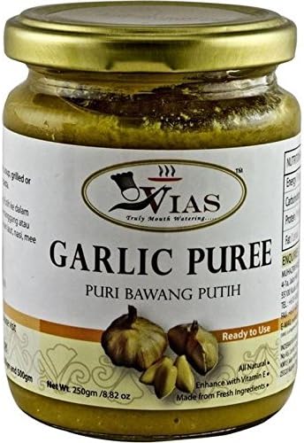 Vias Garlic Puree 250g