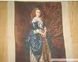 Gorgeous Completed Wool Needlepoint Canvas-Great grandma