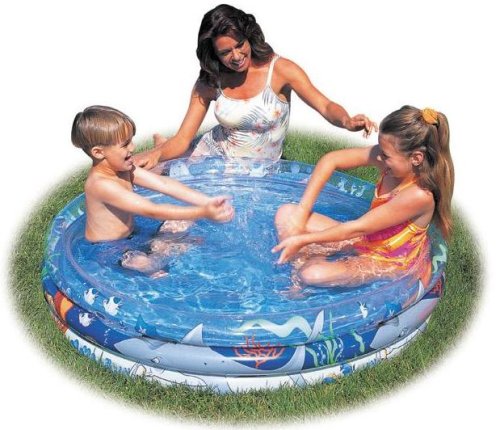 Childrens Toyshop  Toys : Deep Sea Life Inflatable Paddling Pool [Toy]