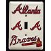Atlanta Braves Light Switch Cover Single