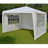 STRONG CAMEL Wedding Party Tent 10'x10' Outdoor Eazy Set Gazebo Pavilion Canopy BBQ Cater Events