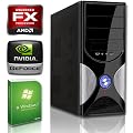 PC [184091] - PC - AMD FX 4100 4x 3600 MHz Bulldozer (Turbo bis 3800 MHz) | 8GB DDR3-1333 Dual-Channel | 500 GB SATA3 (6gb/s) | nVidia Geforce GT 630 2048MB GDDR3 HDMI + DVI (DirectX11 + Bluray3D) | 22xDVD-RW | 6-Kanal-Sound | GigabitLAN | Cardreader | 420W | Maus + Tastatur | Microsoft Windows 7 Home Premium 64-Bit