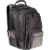 Targus TCG650 CityGear Chicago Backpack Case for 15.4-Inch Notebooks (Black with Grey)