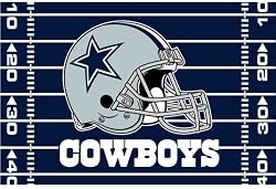 Dallas Cowboys Tufted Floor Rug - NFL Football Fan Shop Sports Team Merchandise